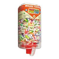 MLX SparkPlugs PlugStation Earplug Dispenser, Cordless, 33NRR, Asst, 500 Pair (6645)