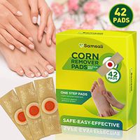 Samsali Corn Remover Pads, Best Corn Remover Pads for Foot Corn Removal, 42 Pads