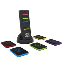 Wireless Key Finder, WOHOME Key Tracker Anti-Lost Alarm RF Item Key Locator for Key Chain Tracker Pet Tracker Wallet Tracker Remote Finder (5 Receivers)