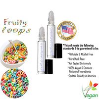Fruity Loops Scented Oil (Set of 2 .33oz Each) Made in USA & Phthalate Free