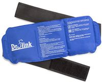 Hot & Cold Gel Ice Pack Therapy Pain Relief - Large Reusable with Adjustable Strap for Comfort Wrap Compress- for Injuries - Bruises - Great for Back, Waist, Shoulder, Neck, Ankle, Calves and Hip