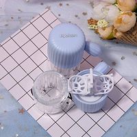 Liyes Cleaning Box, Practical Plastic Contact Lenses Cleaner, Automatic Portable Container Daily Care Faster Cleaning - for Contact Lens (Blue, 1pcs)