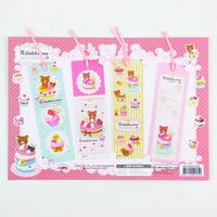 Rilakkuma Cupcake Bookmarks Set