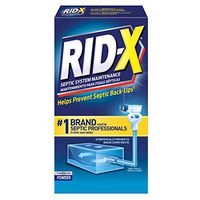 RID-X Septic Tank Treatment Enzymes, 1 Month Supply Powder, 9.8oz