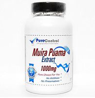 Muira Puama Extract 1000mg // 100 Capsules // Pure // by PureControl Supplements