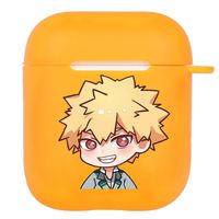 WerNerk My Hero Academia Airpods Case Cover, Compatible with Airpods 1/2 Cute Case, Anime Character Silicone Airpod Accessories Cover and Skin(Style 03)