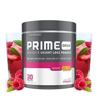 Complete Nutrition Prime Drive Energy & Weight Loss Powder, Raspberry Tea, Increase Energy, Boost Metabolism, Fat Burner, Appetite Suppressant, 9.5oz (30 Servings)