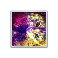 Contact Lens Box Holder Container Case Storage Eyecare Kit - Cat In Space