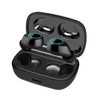 Vilink K1 Bluetooth 5.0 Wireless Earbuds with Portable Charging Case IPX5 Waterproof in-Ear Stereo Sound Headphones Noise Cancelling Easy Pairing with Touch Control (Black)