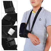 Elbow Shoulder Support Arm Sling Adjustable Split Strap Immobilizer for Treats Injured Arm, Wrist, Elbow, Shoulder