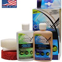 Venco ClearX: No More Dirty Windows Glass Polish - Remove Water Spots-removes oxidations Stains-etc. Glass Surface Protection: Water Mark Remover-Yacht Windows-Glass Maintenance.