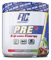 Ronnie Coleman Signature Series Pre XS Extreme Energy Pre Workout, Cherry Limeade, 8 Ounce