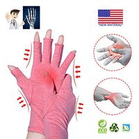Arthritis Compression Gloves Relieve Pain from Rheumatoid, RSI,Carpal Tunnel, Hand Gloves Fingerless for Computer Typing and Dailywork, Support for Hands and Joints