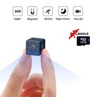 Mini Hidden Spy Camera, 1080P Portable Wireless Nanny Cam with Night Vision and Motion Detection, Covert Security Camera for Home and Office