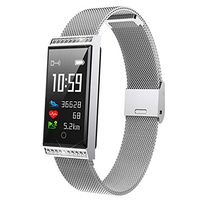 SMGPYYLQX Fashion Jewelry Bluetooth Alarm Clock Heart Rate Monitoring Information Push Watch Smart Watch