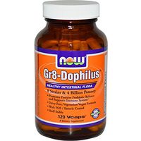 Gr 8 Dophilus - Enteric Coated, 120 Vcaps by Now Foods (Pack of 6)