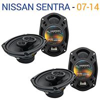 Compatible with Nissan Sentra 2007-2014 Factory Speaker Upgrade Harmony (2) R69 Package New