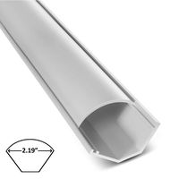 Electriduct Medium Corner Duct Cable Raceway (1150 Series) - 5 Feet - White