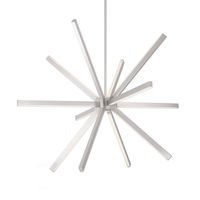 Sirius Down Chandelier in Brushed Nickel