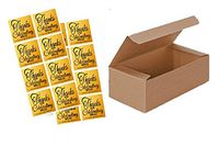 Set of 24 Kraft TAN Candy Wedding Party Favor Boxes (Kraft 1/2 lb (5.5" x 2.75" x 1.75))