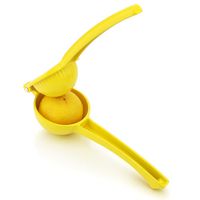 New Star Foodservice 42856 Enameled Aluminum Lemon Squeezer, Yellow