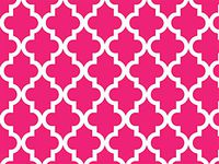 Classic Designs Gift Wrap - Geo Graphic Tiles Hot Pink 24"x85' Gift Wrap Cutter Box (2 Boxes) - Wraps -A615285