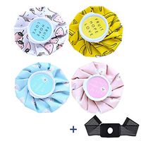 Ice Packs for Injuries, Reusable Ice Bag Great for Wisdom Teeth Breastfeeding Tired Eyes Kids Injuries Headaches Swelling Pain Relief First Aid, Use As Hot Packs or Cold Packs