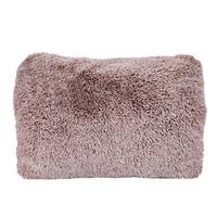 Hot Water Bottle, Portable PVC Water Bag Imitation Rabbit Hair Outer Layer, Home/Office