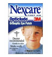 3M Nexcare Opticlude Orthoptic Regular Size Eye Patch, 3¼" x 2¼" 1539