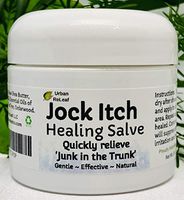 Urban ReLeaf Jock Itch Healing Salve ! Quickly relieve 'Junk in the Trunk', Stops the itching! Effective, 100% Natural, It works! Vitamin Rich, Deeply Healing
