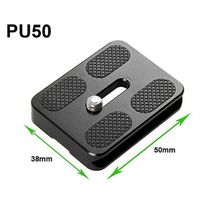 Generic PU50 Universal Quick Release Plate for Arca Swiss Benro B0 B1 B2 J0 J1 Ballhead