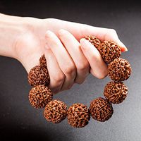 Master---Handmade Rudraksha Buddha beads Bracelets