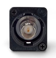 Switchcraft EHBNC2B 75 Ohm BNC Female to Female Feedthru Panel Mount, Black Finish