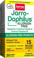 Jarrow Formulas Jarro-Dophilus Allergen Free, 15 Billion Cells Per Cap, 30 Capsules (Cool Ship, Pack of 3)