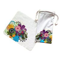 Fashion Drawstring Bag Eyeglass Soft Cleaning and Storage Bag Pouch Case