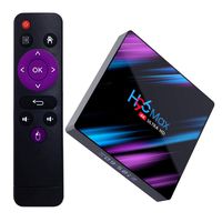 Difcuy Android 9.0 TV Box,H96 Max RK3318 4+64GB HD 4K WiFi FAT16/FAT32/NTFS USB 3.0+2.0 Bluetooth 4.0 TV Set Top Box Media Player,2GB+16GBUS Plug