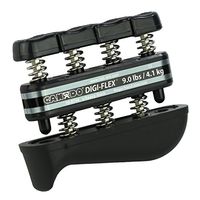 CanDo 10-0744 Digi-Flex Hand Exerciser, Finger 9.0 lb/Hand 31.0 lb, Black-X-Heavy