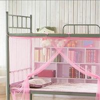 Mosquito Net, Gotd Encryption Nets 1.2 m Bed Student Dormitory Mosquito Nets Party (Pink)