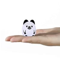 momoho Small Bluetooth Speaker - Mini Size but Great Sound Quality,Photo Selfie Button & Answer Phone Calls,BTS0011A (White Pig)