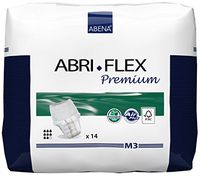 Abena Abri-Flex Premium Protective Underwear, M3, 14 Count