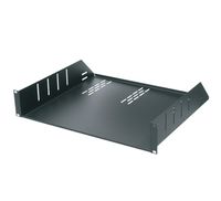 Middle Atlantic Rack Shelf (Ventilated) - Flat Black - 2U - 19" (Pack of 2)