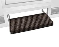 Prest-O-Fit 2-0421 Ruggids RV Step Rug Sierra Brown 23 In. Wide by Prest-O-Fit