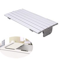 SUN RDPP Bath Board, Bench for Elderly, Disabled Handicapped, Comfortable Bath Bench, Adjustable Fit Transfer Seat for Shower or Bathtub