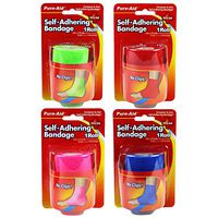 PURE-AID Self-Adhering Bandage (Blue)