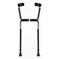 LHQ-HQ Rehabilitation Elbow Disabled People with Anti-Skid Walking Sticks Underarm Crutches Lightweight Aluminum Alloy Non-Slip Walking Stick with Hospital
