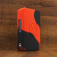 ModShield for Vaporesso Gen 220W TC Silicone Case ByJojo Protective Cover Shield Wrap Skin Sleeve (Red/Black)