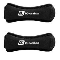 KYNCILOR Patella Knee Brace Strap,with Adjustable Strap,Silicon Material for Knee Pain Relief,Basketball,Hiking,Running,Trekking,2 Pack Black