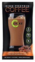 Chike High Protein Iced Coffee: Mocha, 12 Single Serving Packets (1.16 Ounce)