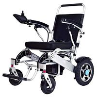 MSLYDYG Mobile Wheelchair Intelligent Electric Motorized Wheelchair, Portable Premium Power Wheelchair, Folding Lightweight Power Wheel Chair Built in Powerful Motor