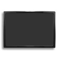 DEMCiflex Dust Filter for Fractal Design R5, 2-Vent Top, Black Frame, Black Mesh